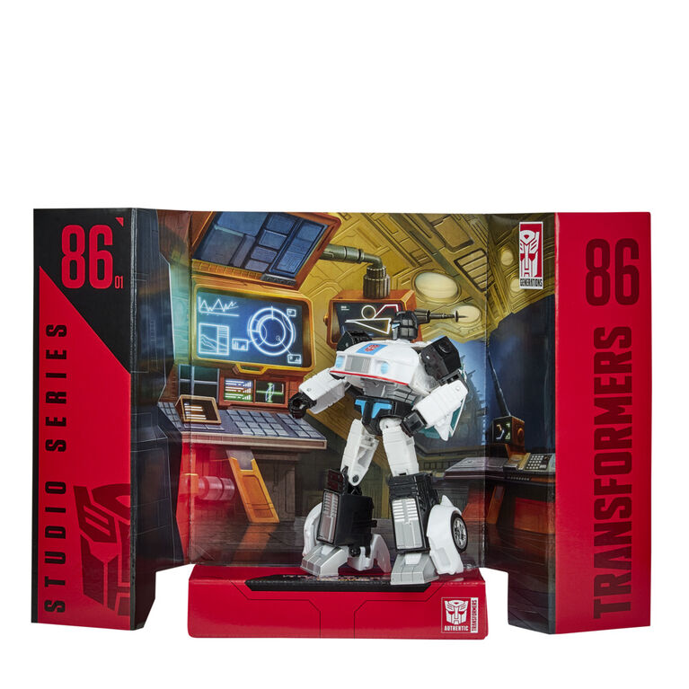Transformers Toys Studio Series 86-01 Deluxe Class The Movie 1986 Autobot Jazz Action Figure
