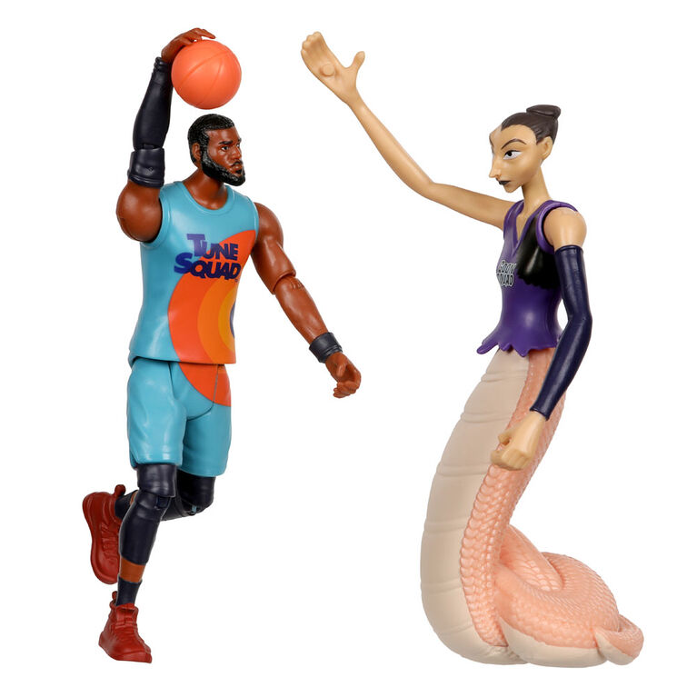 Space Jam S1 Buddy Figure 2 Pack - Lebron & White Mamba - English Edition - R Exclusive