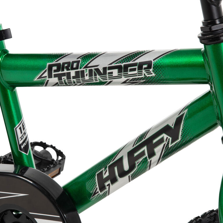 Vélo Pro Thunder de Huffy, 16 pouces, vert - Notre exclusivité