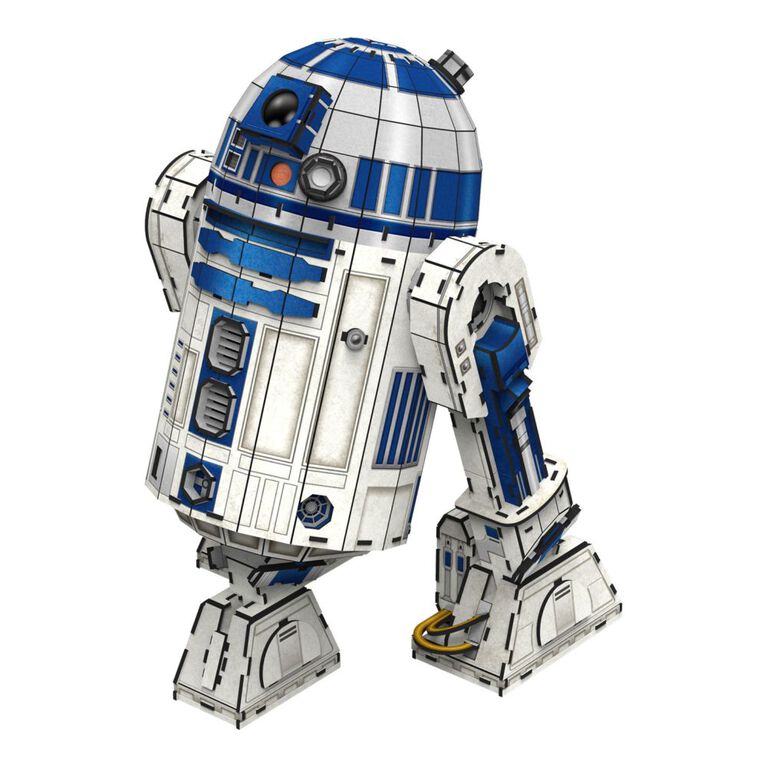 4D Build, Star Wars R2-D2, 3D Paper Model Kit, 192 Piece Paper Model Kit