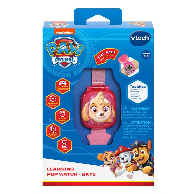 VTech PAW Patrol Learning Pup Watch - Skye - English Edition
