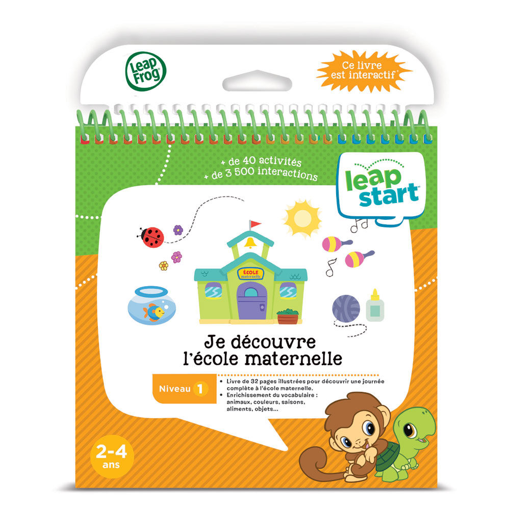 LeapFrog LeapStart Preschool Activity Book Daily Routines and Health & Wellness 