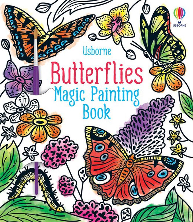 Magic Painting Butterflies - English Edition
