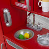 Cuisine enfant en bois Vintage - Rouge