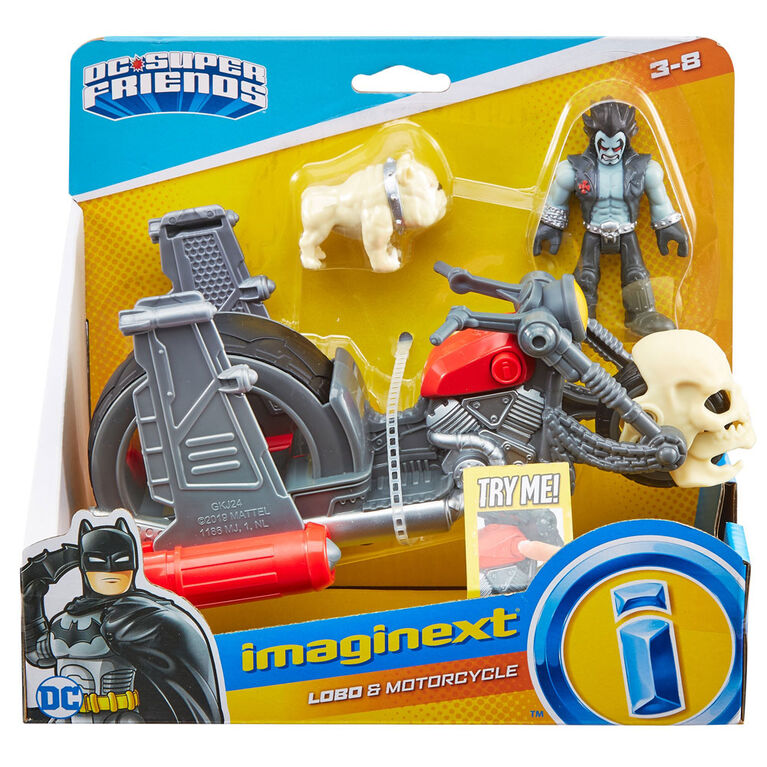 Coffret véhicule Batcycle Bat-Tech Imaginext DC Super Friends de Fisher-Price