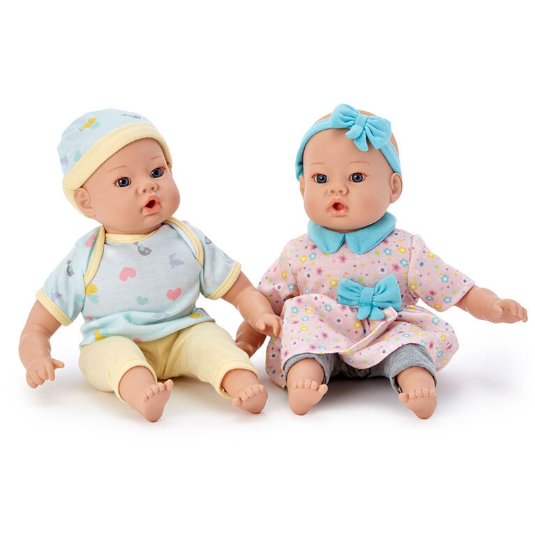 Madame Alexander - 12Inch Lil' Cuddles Twin Set