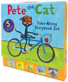 Pete The Cat Take Along Storybook Set - English Edition