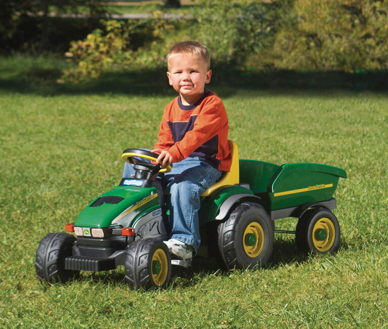 Peg Perego - John Deere - Farm Tractor with Trailer