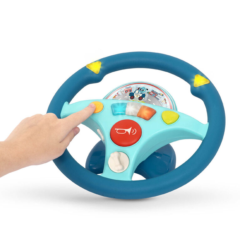 Land of B., Woofer's Musical Driving Wheel, Toy Steering Wheel