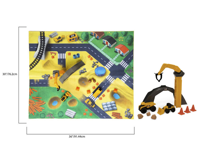 Cat Little Machines Construction Mat