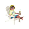 KidKraft - Adirondack Chair - White