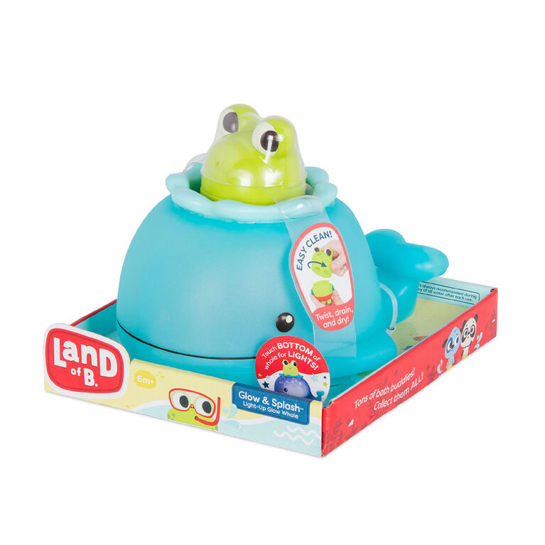 Animaux-jouets pour le bain, Glow and Splash, Land of B.