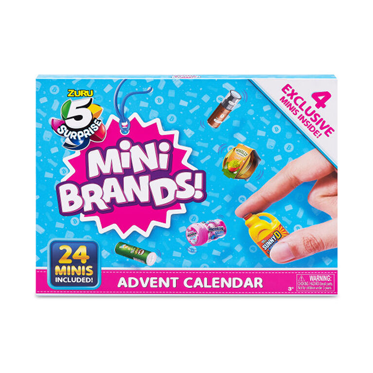 5 Surprise Mini Toys Advent Calendar 
