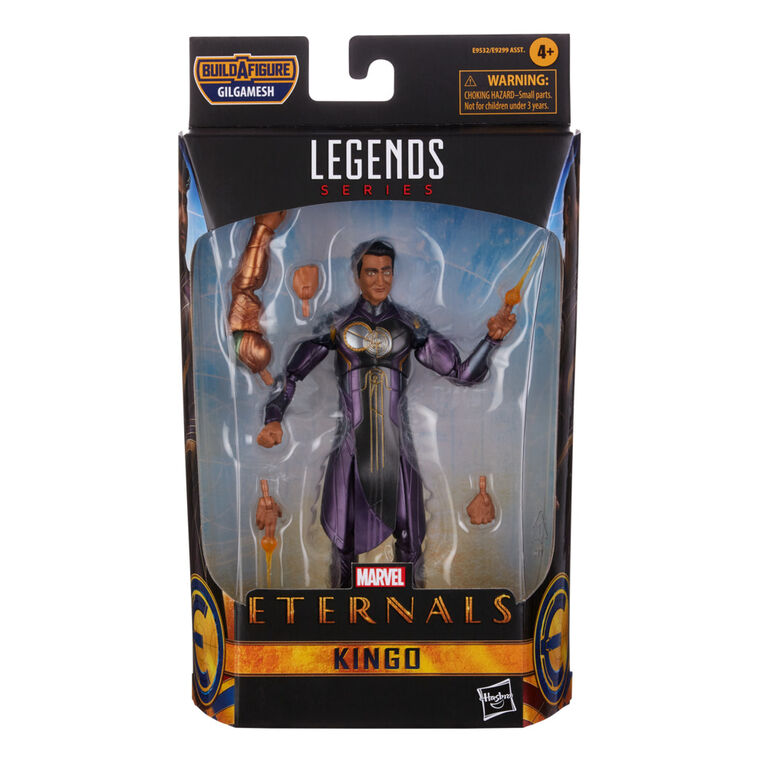 Marvel Legends Series The Eternals 6-Inch Action Figure Toy Kingo, Movie-Inspired Design