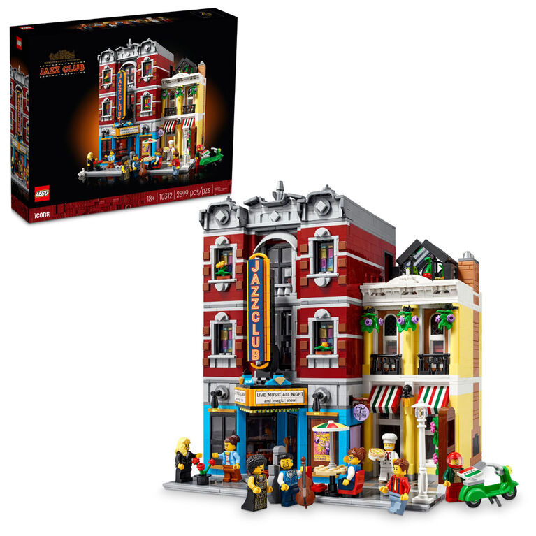 LEGO Icons Jazz Club 10312 Building Set (2,899 Pieces)