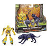 Transformers: Rise of the Beasts Movie, Beast Alliance, Beast Combiners 2-Pack Bumblebee Toys, 5-inch