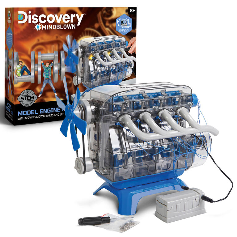 Discovery Toy Kids Model Engine Kit