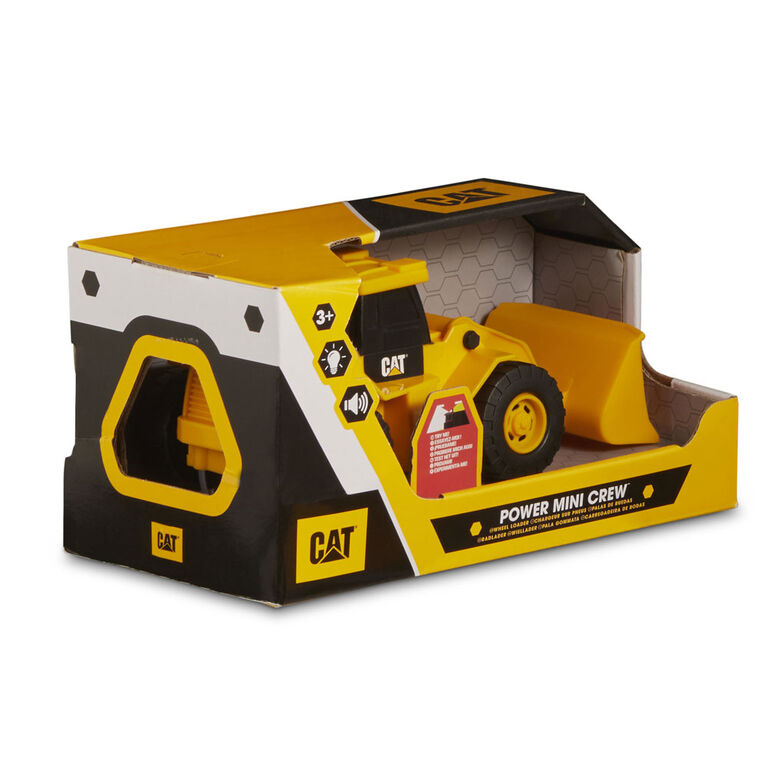 Cat Light&Sound Power Mini Crew Wheel Loader