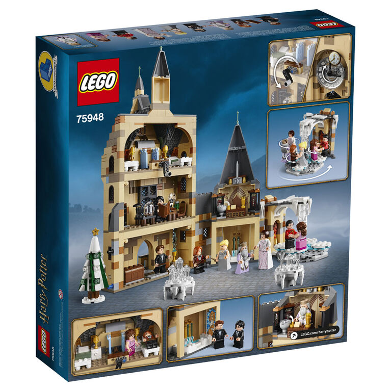 LEGO Harry Potter  La tour de l'horloge de Poudlar  75948 (922 pièces)