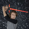 Star Wars sabre laser électronique de Kylo Ren (rouge)` avec effets sonores et lumineux, phrases et accès à des vidéos d'entraînement