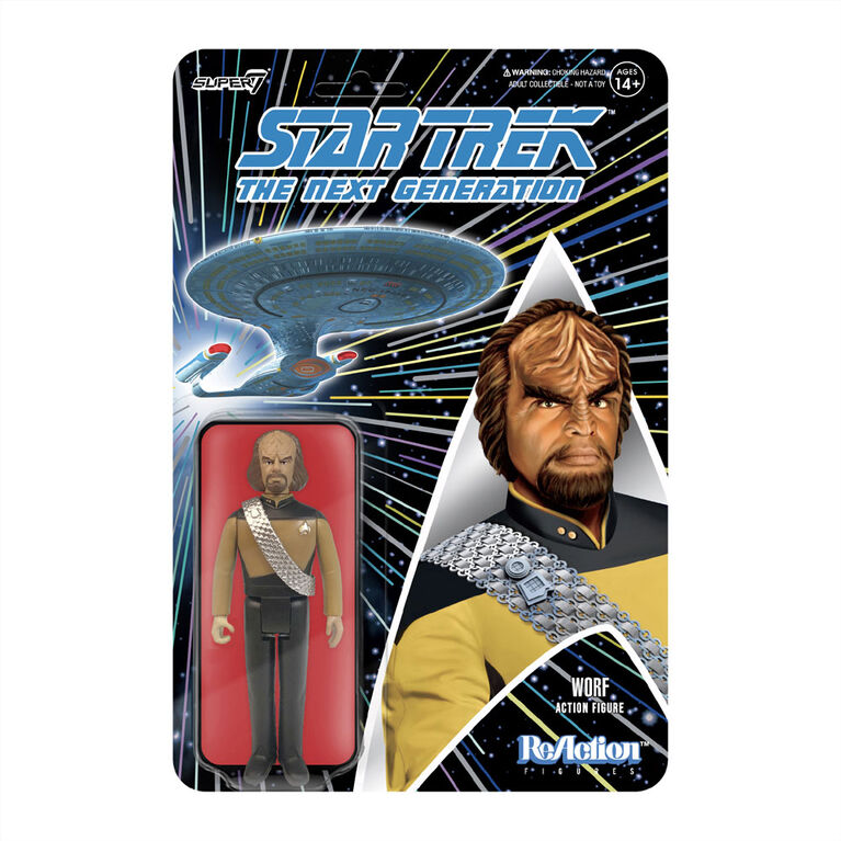 Star Trek : The Next Generation ReAction Figure Wave 1 - Worf