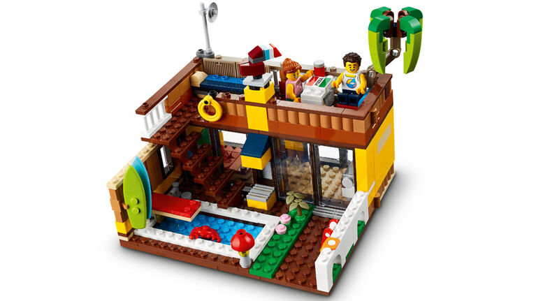 LEGO Creator La maison sur la plage du surfeur 31118 (564 pièces)