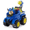 PAW Patrol, Deluxe Vehicle à remonter Dino Rescue de Chase avec figurine dinosaure mystère