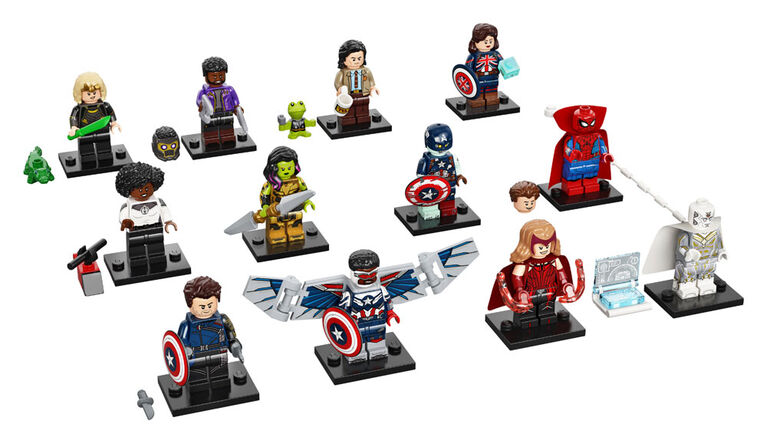 LEGO Minifigures Minifigure Assortment Wave 3 66678 (60 pièces)