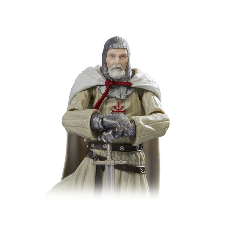 Indiana Jones and the Last Crusade Adventure Series Grail Knight, 6 Inch Indiana Jones Action Figures