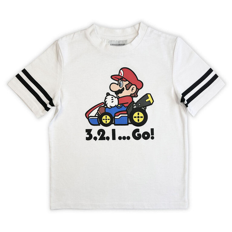 Mario Short Sleeve Tee - White