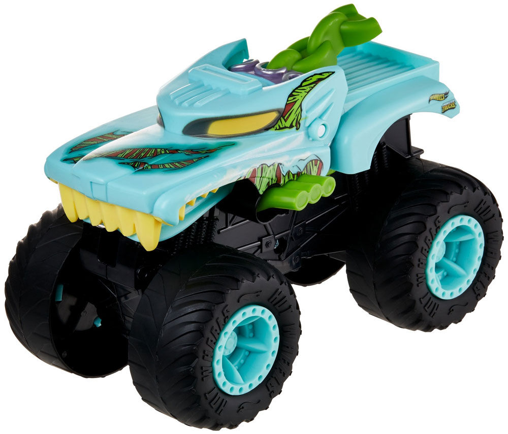 Hot Wheels Monster Trucks Double Troubles Hotweiler Vehicle - English  Edition