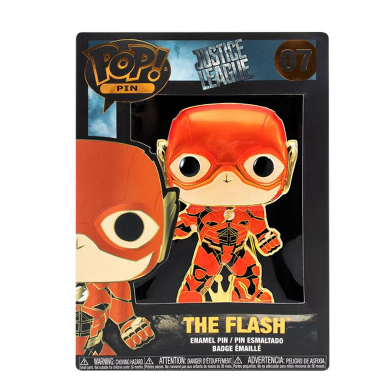 Badge émaillé Flash par Funko Pop! Justice League