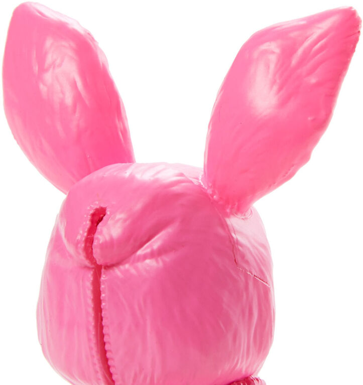 Poupée bébé ​Skipper Babysitters Inc. Barbie avec costume-barboteuse de  lapin rose et couche amovibles