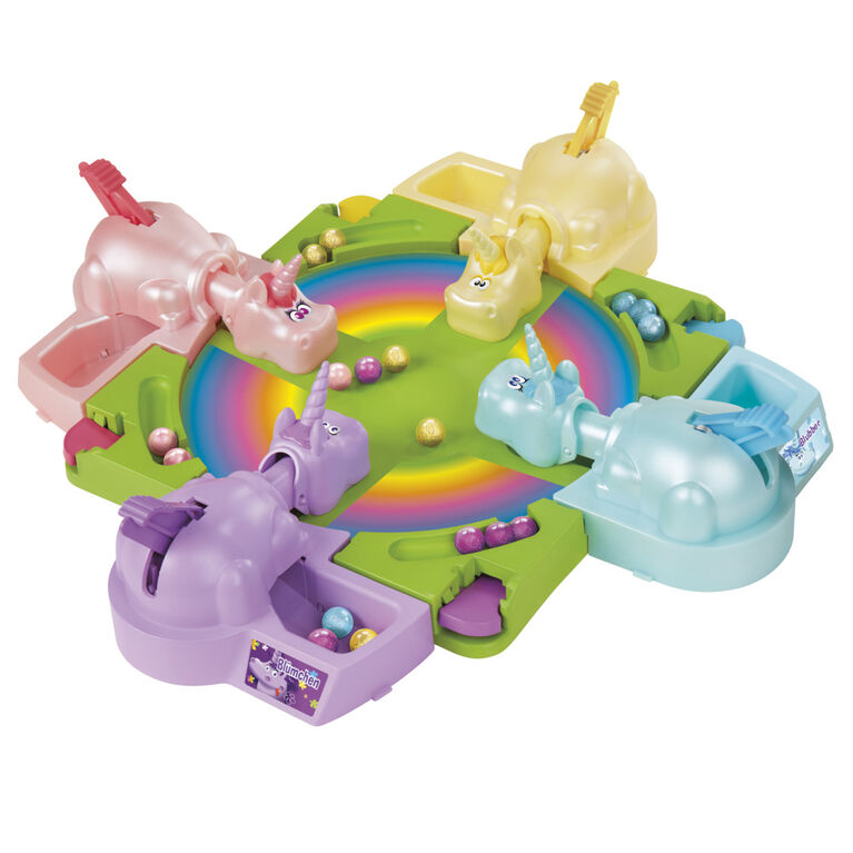 Hungry Hungry Hippos Unicorn Edition Board Game
