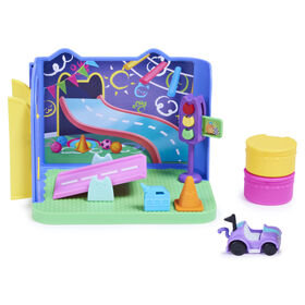 Gabby's Dollhouse, Carlita Purr-ific Play Room with Carlita Toy Car