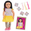 Our Generation, Aisha "Ready To Glow", 18-inch Deco Doll with Glow-in-the-Dark Tattoos