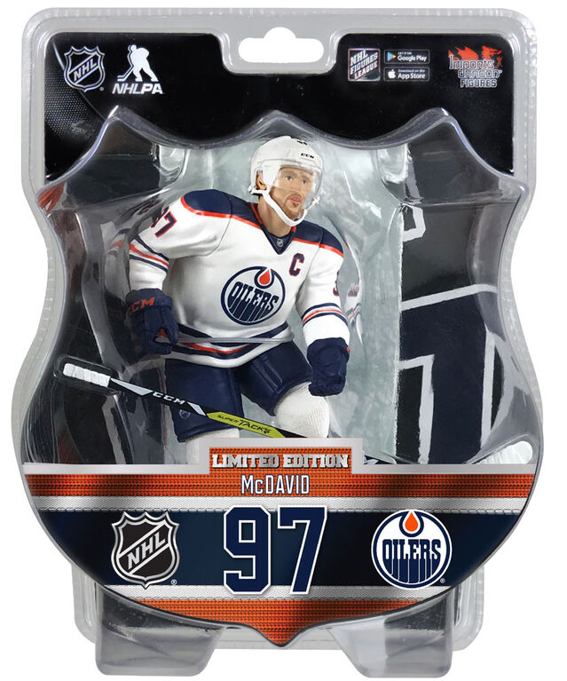 Connor McDavid Oilers de Edmonton LNH Figurine 6".