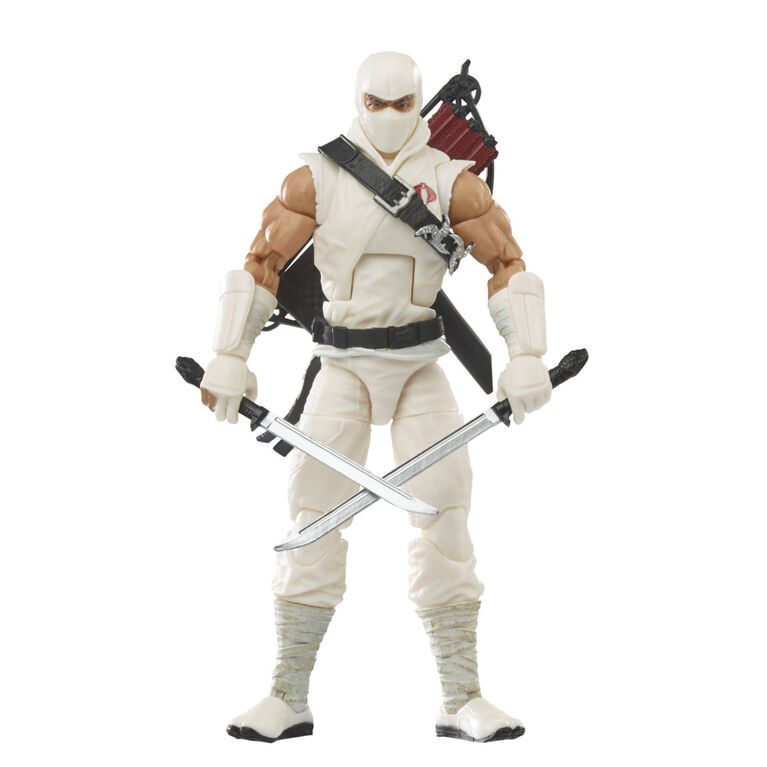 G.I. Joe Classified Series Series Storm Shadow Action Figure 35 Collectible Toy, Multiple Accessories Custom Package Art