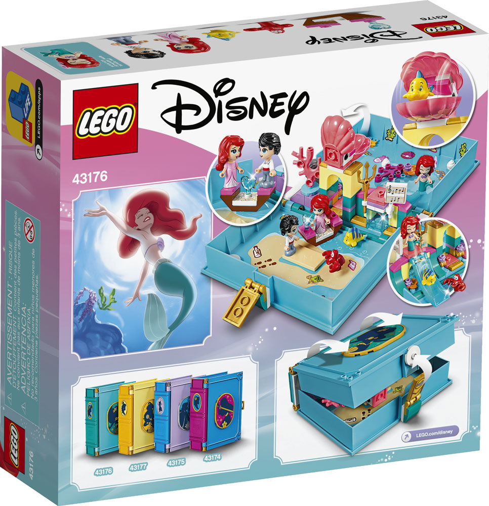 LEGO Disney Princess Ariel s Storybook Adventures 43176 105 pieces