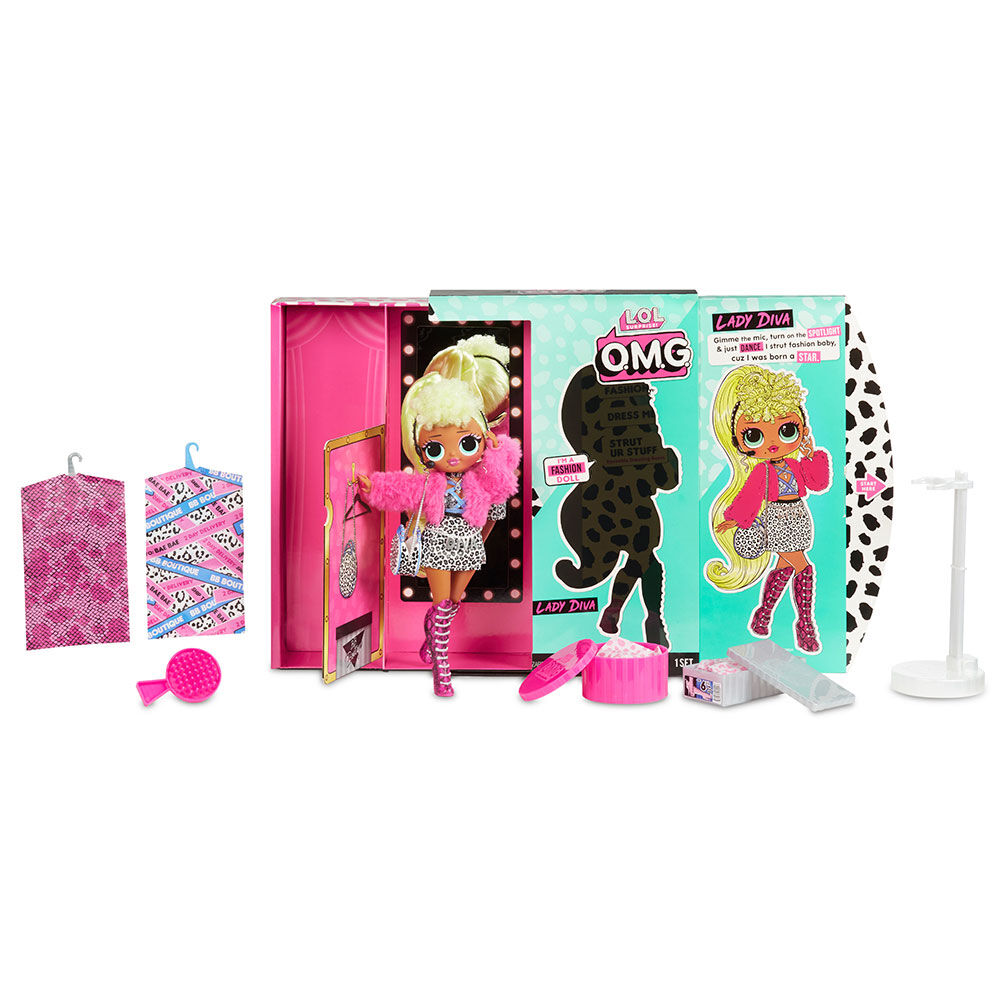 L.O.L. Surprise O.M.G. Lady Diva Fashion Doll Toys R Us Canada