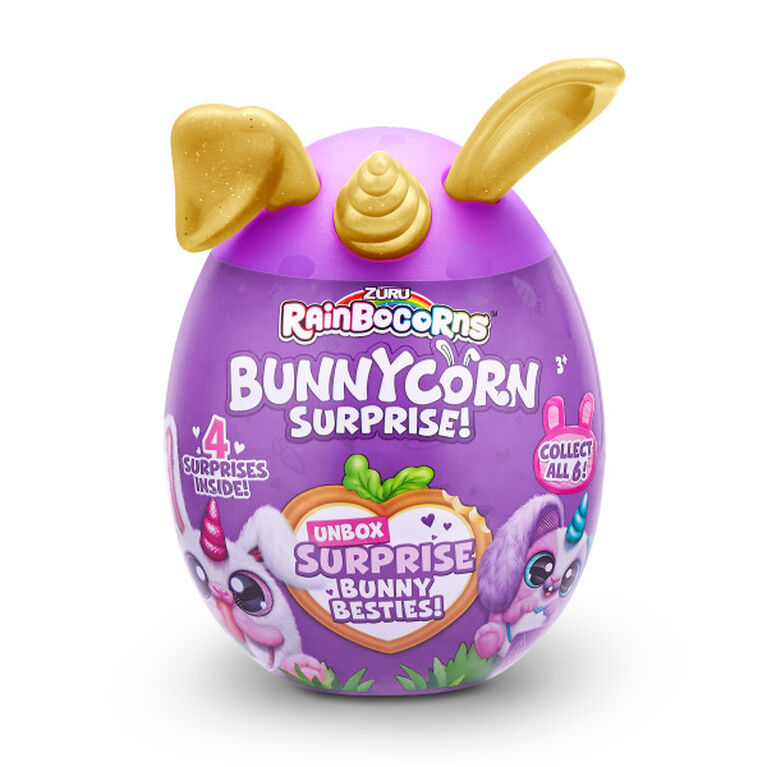 Zuru Rainbocorns Bunnycorn Surprise Collectible Toy (Styles May Vary)