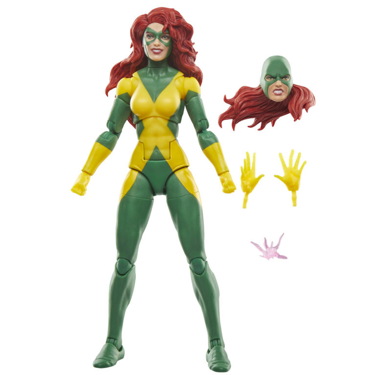Marvel Legends Series Jean Grey (X-Factor), Marvel Comics Collectible 6 Inch Action Figure
