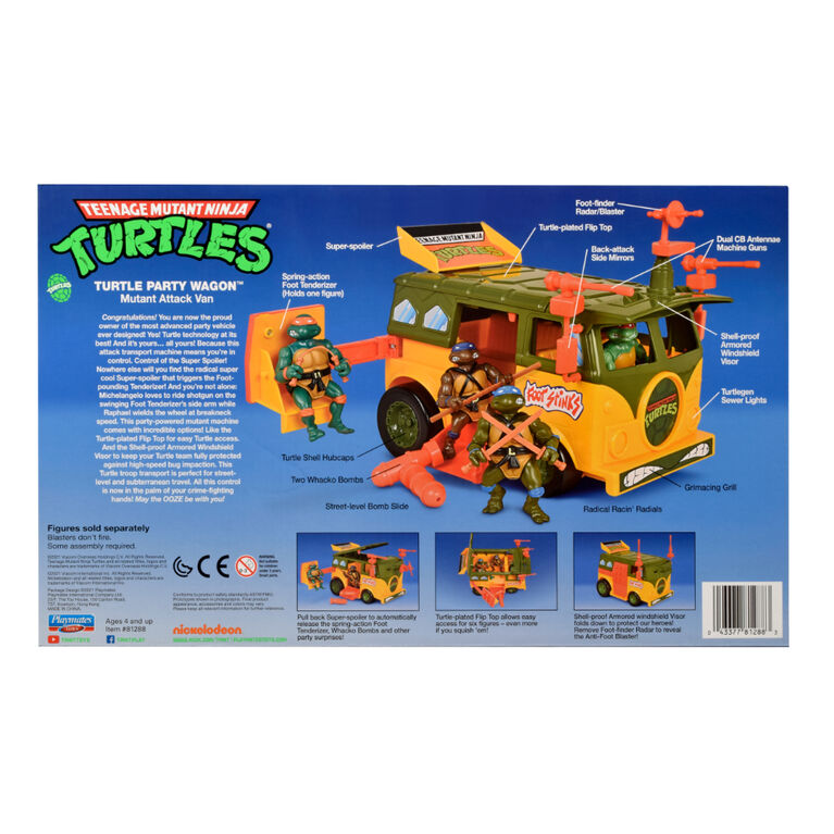 Teenage Mutant Ninja Turtles Original Party Wagon - English Edition