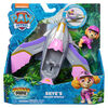 PAW Patrol Jungle Pups, Skye Falcon Vehicle, Toy Jet with Collectible Action Figure