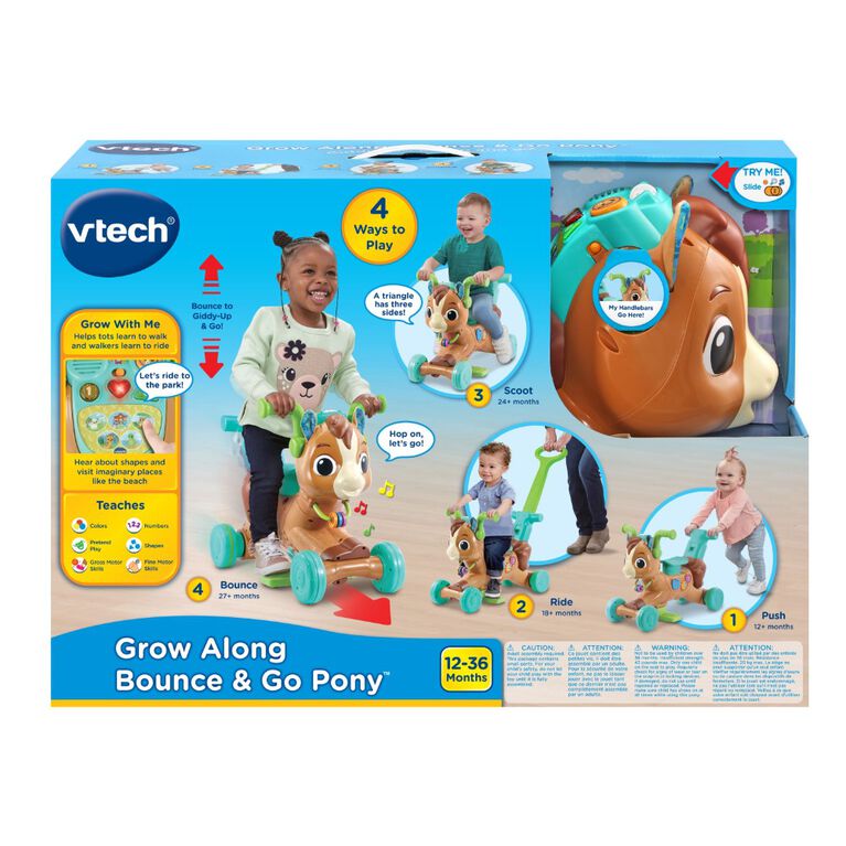 VTech Grow Along Bounce and Go Pony - English Edition | Toys R Us Canada