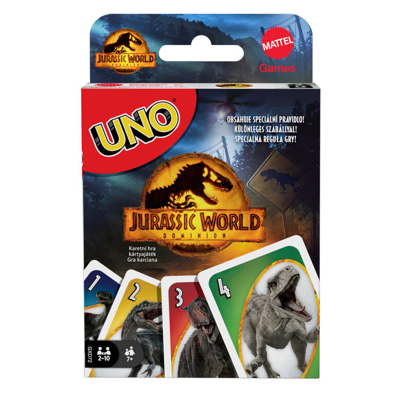 Uno Jurassic World Dominion