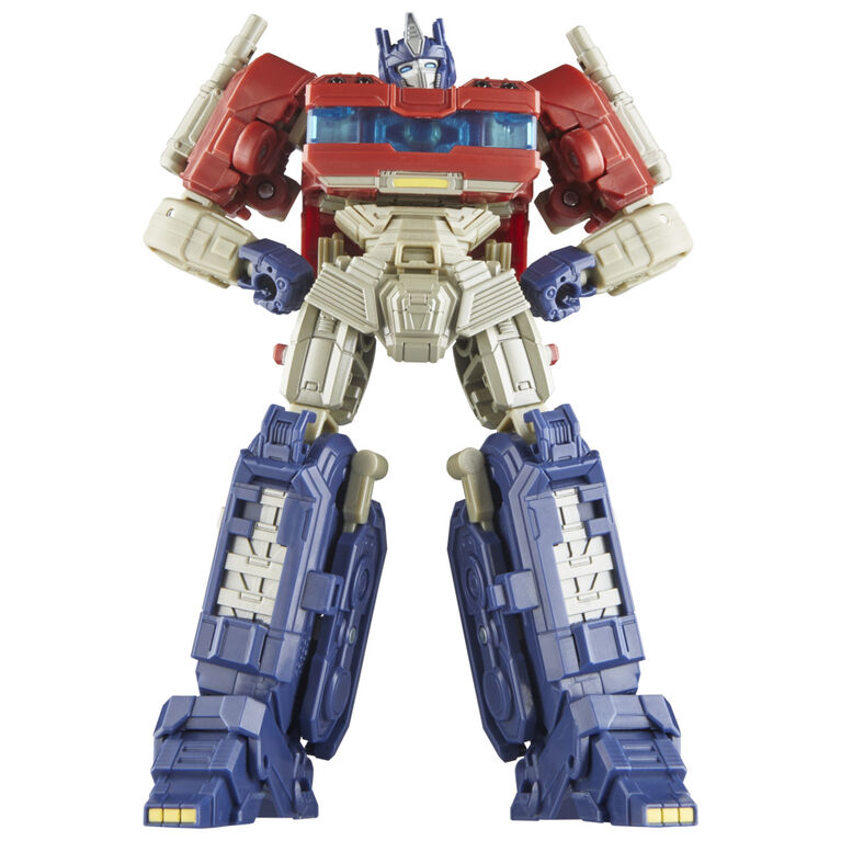 Transformers Generations Studio Series, figurine 112 Optimus Prime classe Deluxe, Transformers: One