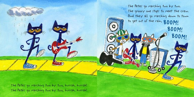Pete the Cat: The Petes Go Marching - English Edition