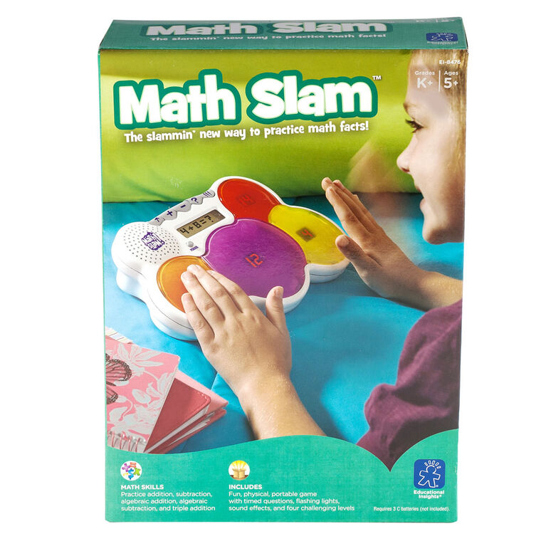 Educational Insights - Math Slam - English Edition - styles may vary