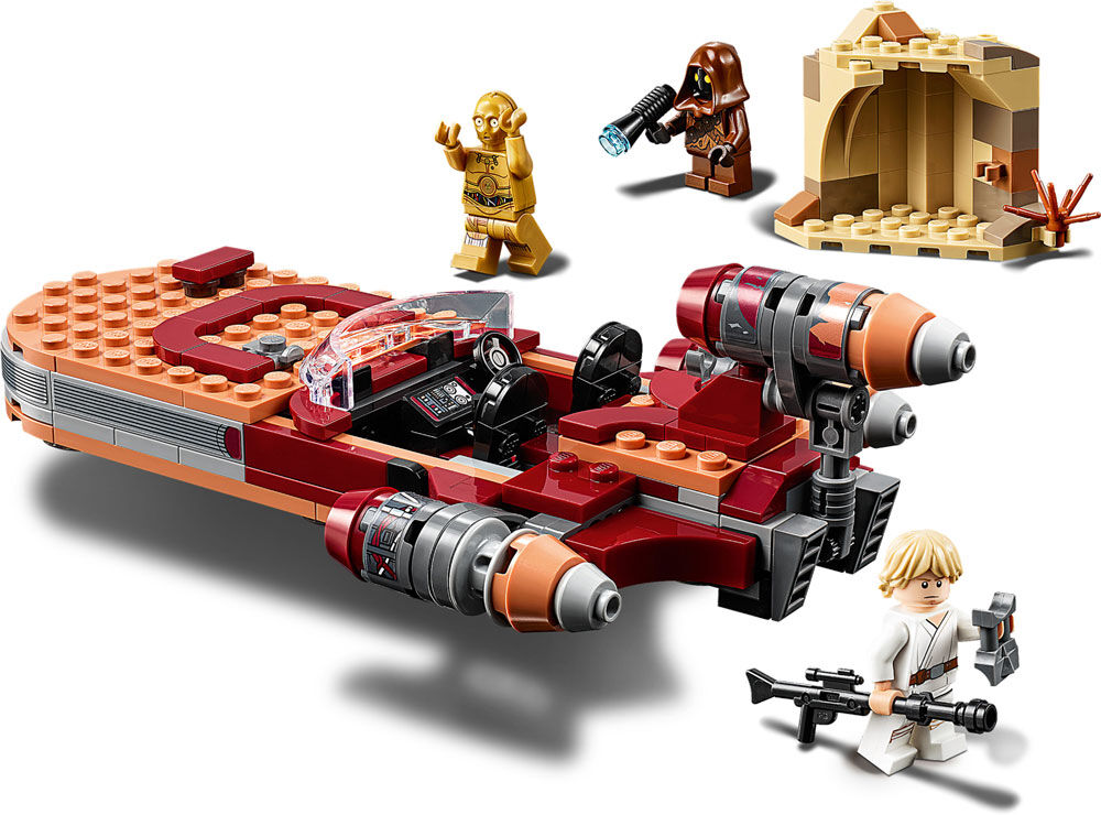 star wars landspeeder toy